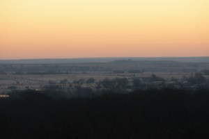 See that tower in the distance? It's really, really, really far away. 